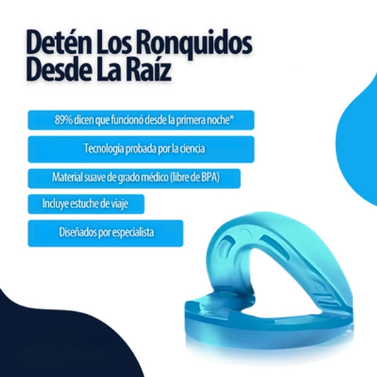 BOQUILLA ANTI RONQUIDOS - Duerme tranquilo y sin ruidos